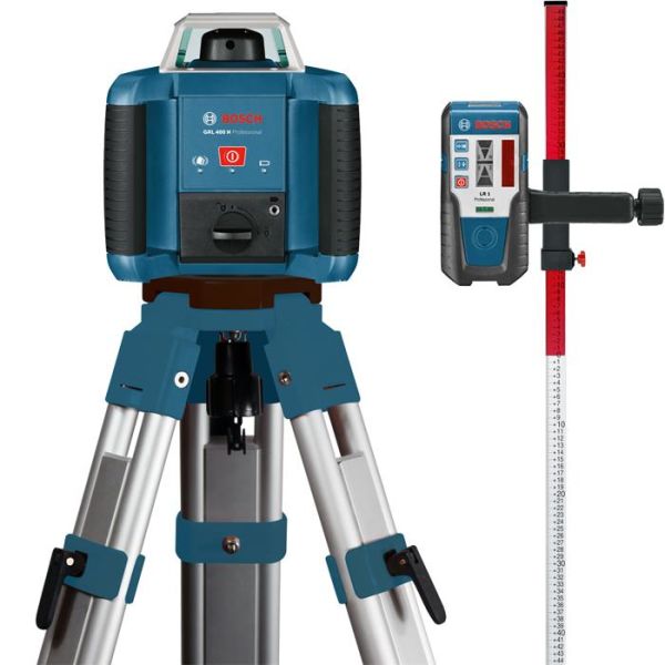 Pyörivä laser, paketti Bosch GRL 400 H